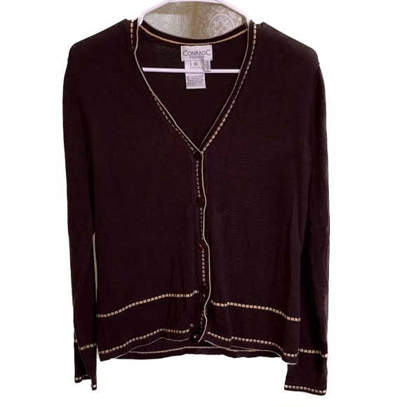 Women’s brown button‎ cardigan - Picture 1 of 10